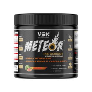 Pre-Workout Just 349|  VSN METEOR Hard-Hitting Energy Pre Workout (100g) Take Before your gym