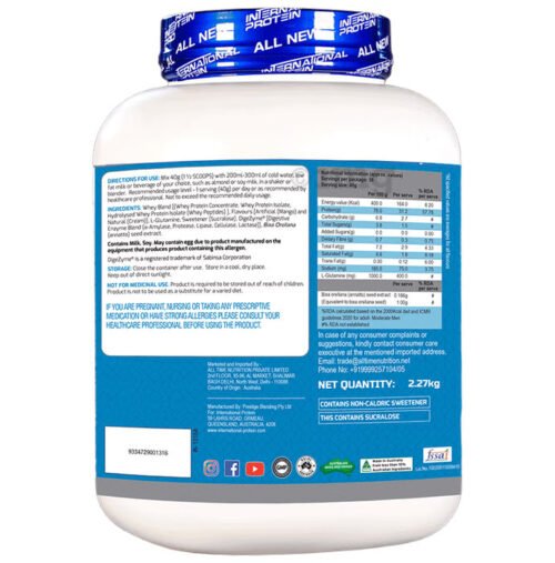 International Protein Superior Whey Whey Protein